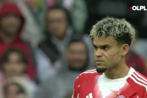 7500万新援来了！迪亚斯下半场替补登场，迎来拜仁生涯首秀